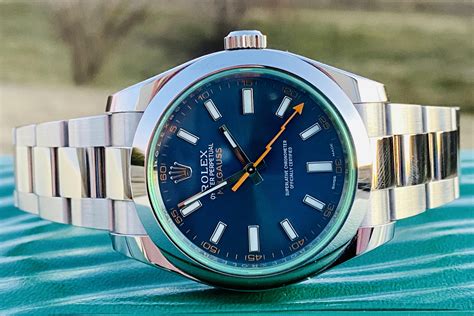 rolex milgauss blue dial|Rolex prijzen.